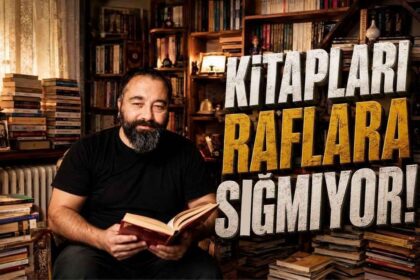 Osmaniyeli Gazetecinin Evi Adeta kütüphane Gibi Osmaniyeli Gazetecinin Evi Adeta kütüphane Gibi