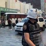 Polisten İstiklal Caddesi’nde öğretmenlere müdahale: 5 öğretmen gözaltına alındı