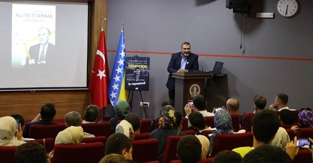 Saraybosna'da "Aliya'nın İzinde, Umudun Peşinde" programı düzenlendi Saraybosna'da "Aliya'nın İzinde, Umudun Peşinde" programı düzenlendi