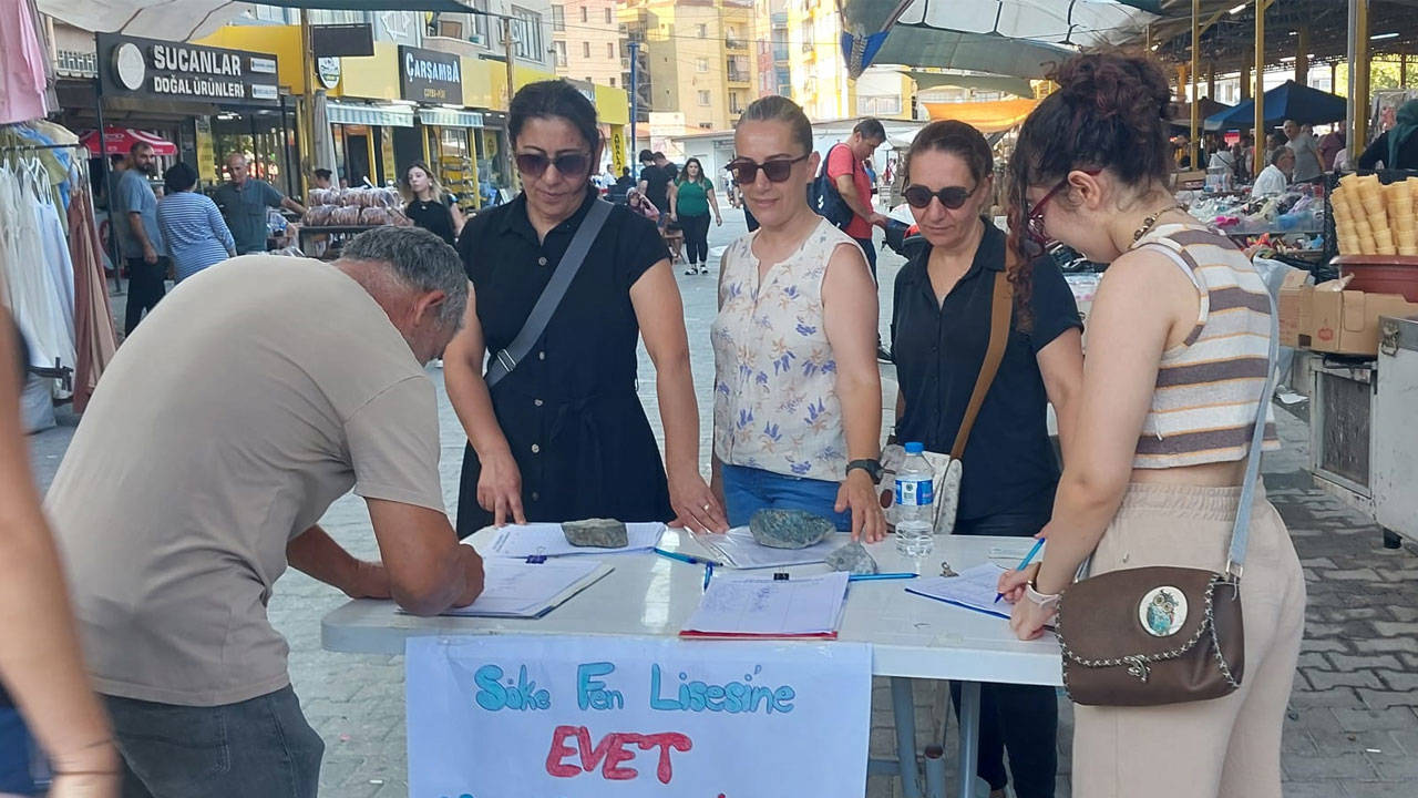 Söke’de Yavuz Selim Anadolu Lisesi velilerinden imza kampanyası: Kapatılma kararı geri çekilmeli