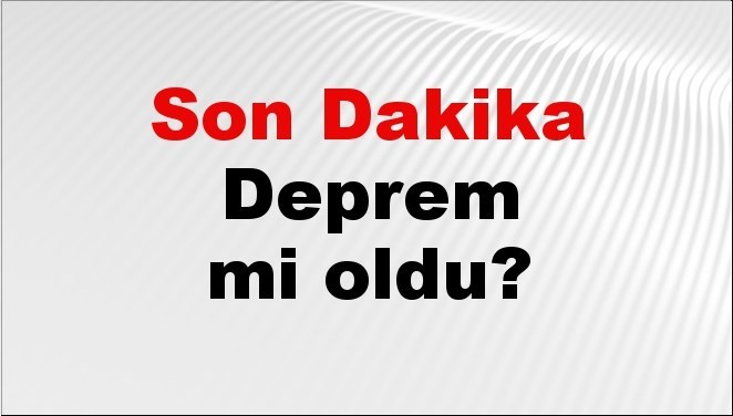 Son dakika Hakkari’de deprem mi oldu? Az önce deprem Hakkari’de nerede oldu? Hakkari deprem Kandilli ve AFAD son depremler listesi 19 Ağustos 2026