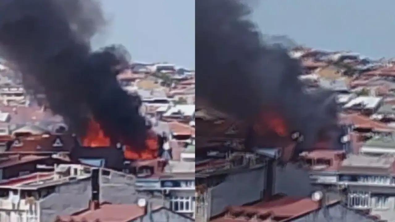 Son Dakika… İstanbul Gaziosmanpaşa’da korkutan yangın: Alevler yandaki apartmana da sıçradı!