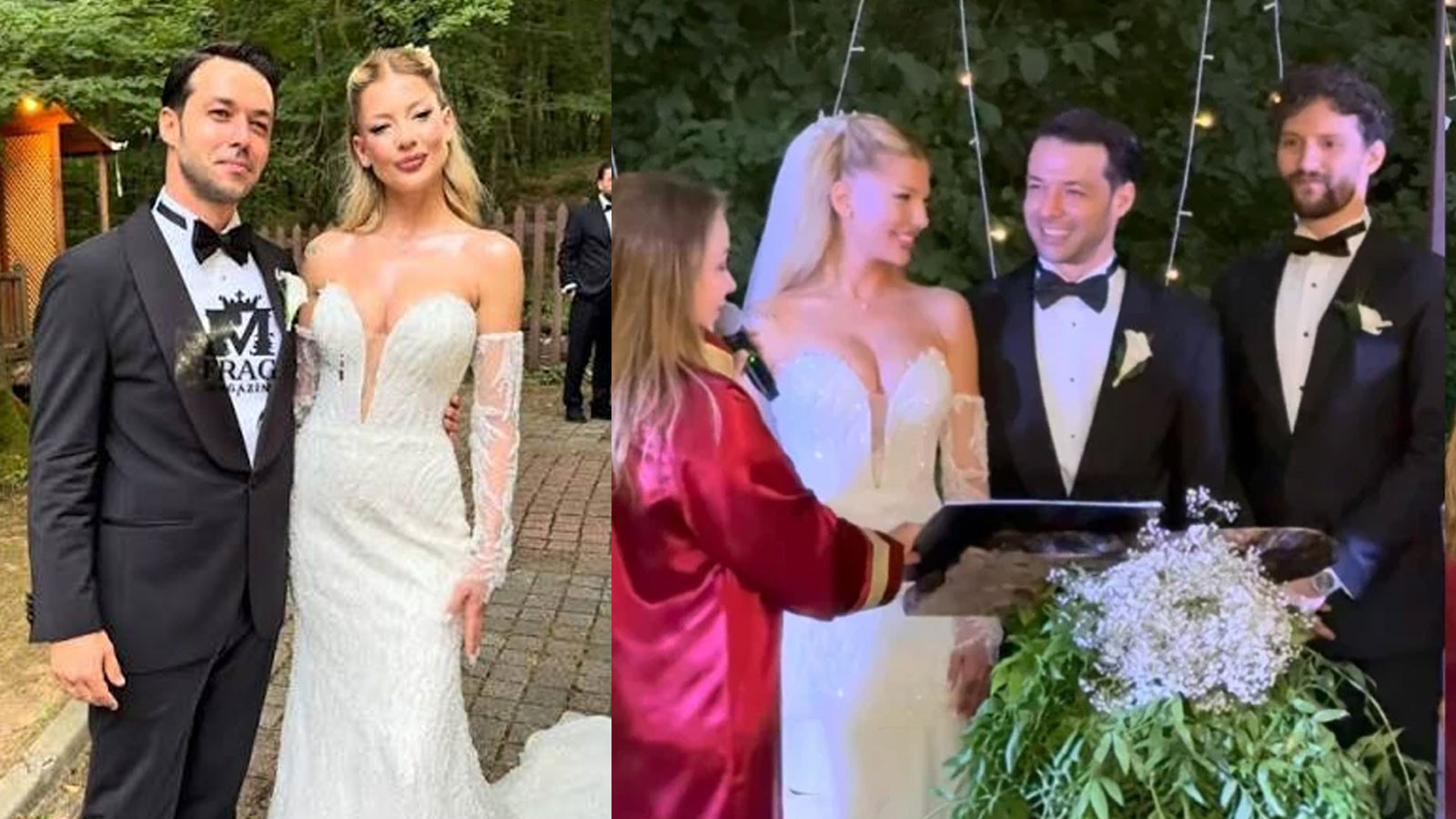 Survivor şampiyonu Hilmi Cem İntepe evlendi! Pırıl Atasev gelinliğiyle beğeni topladı Survivor şampiyonu Hilmi Cem İntepe evlendi! Pırıl Atasev gelinliğiyle beğeni topladı