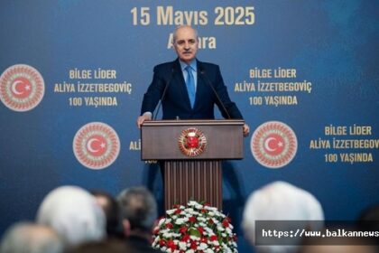 TBMM Başkanı Kurtulmuş: "Aliya İzetbegoviç'i unutmayacağız, unutturmayacağız"