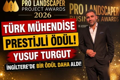 Türk Mühendise İngiltere’de Prestijli Bir Ödül Daha