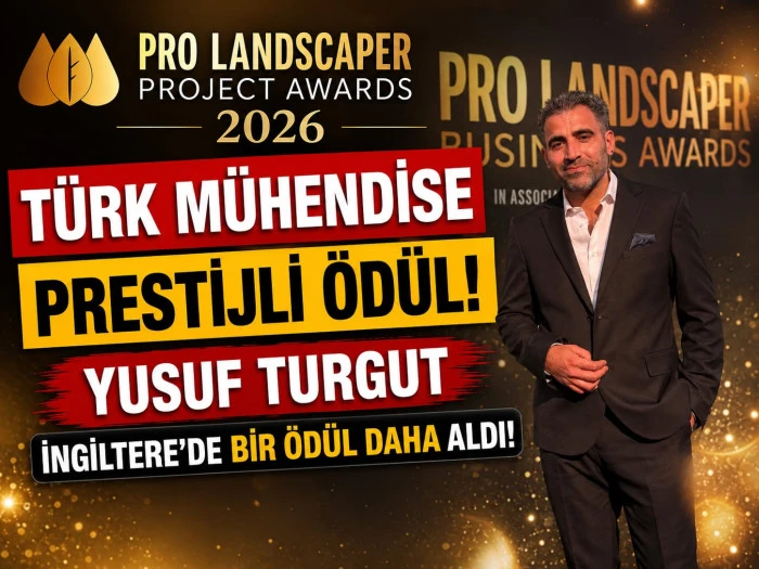 Türk Mühendise İngiltere’de Prestijli Bir Ödül Daha