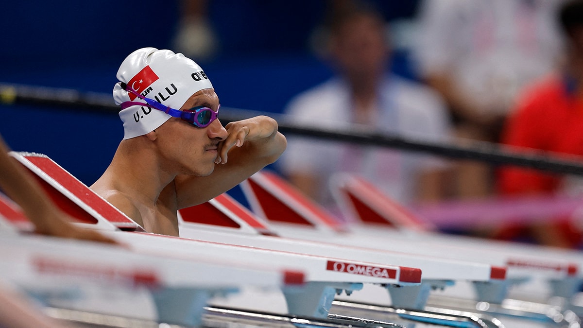 Umut Ünlü, Paris 2024 Paralimpik Oyunları’nda 50 metre sırtüstü S3’te finalde