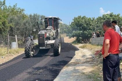 Yarbaşı’nda Yollara Sıcak Asfalt Çalışması
